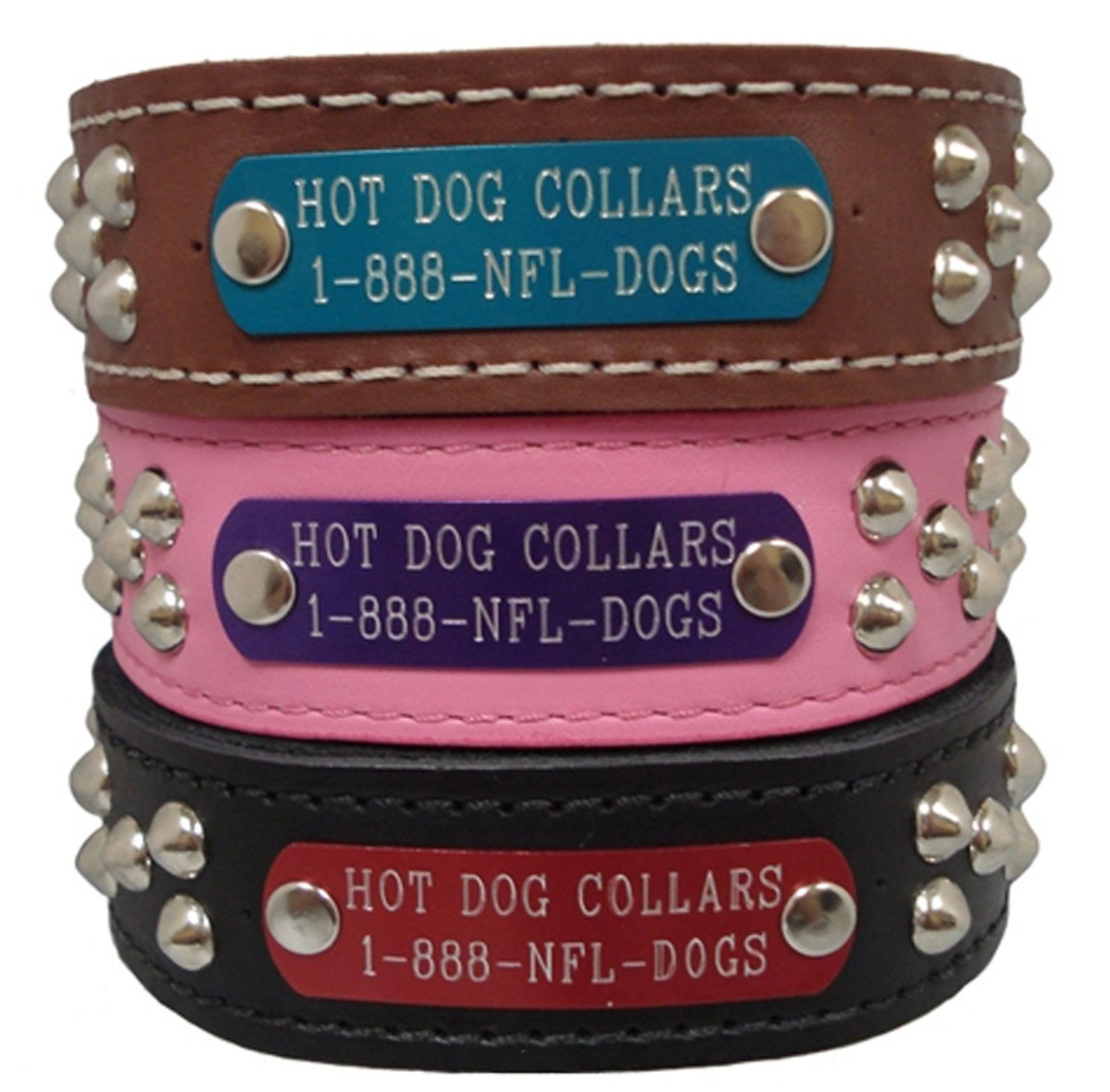 collars with name plates