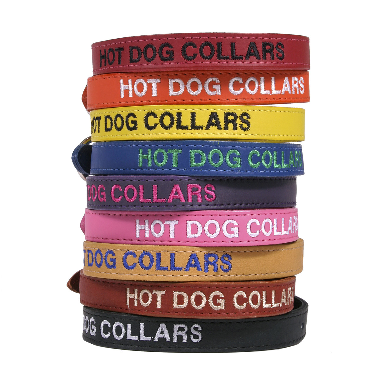 embroidered dog collars