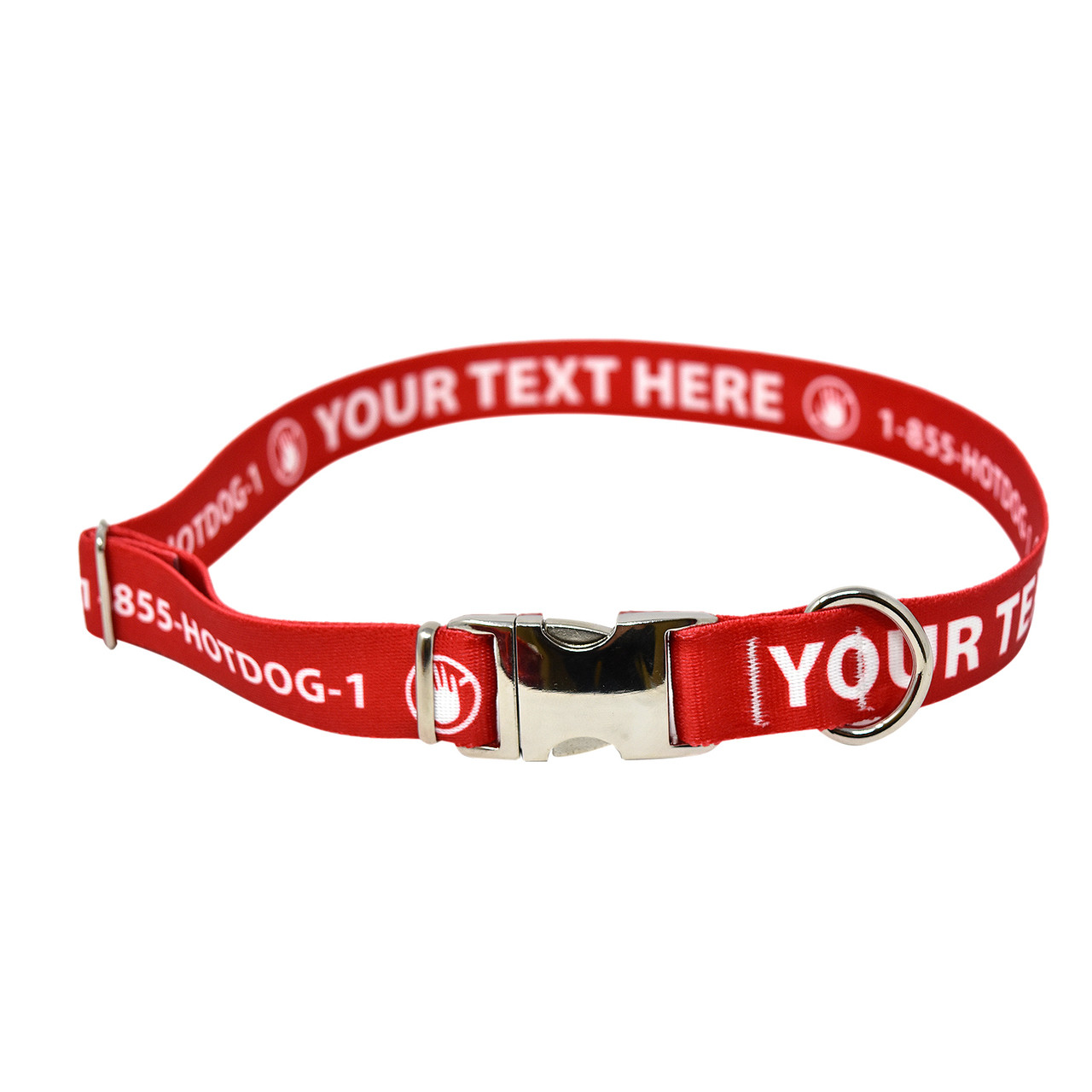 Premium Personalized Dog Collar with Metal Clasp