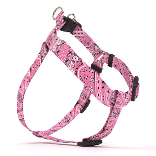 Bandana Pink Step-In Dog Harness by Yellow Dog Design, Inc - Order ...