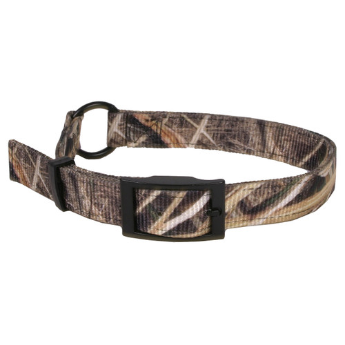 Real Tree Mossy Oak Blades Camouflage Buckle Dog Collar | Hot Dog Collars