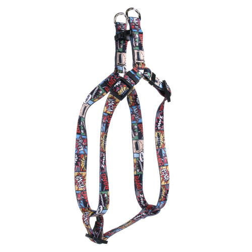 Vintage Comics Step-In Dog Harness - Hot Dog Collars