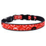 Valentines Day Themed Light Up Dog Collar