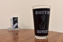 Personalized Pint Glass Beer Mug - Basset Hound