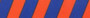 Team Spirit Orange and Blue EZ-Grip Dog Leash