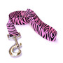 Zebra Pink Dog Leash