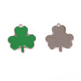 Irish Shamrock Pet ID Tag - With Engraving