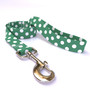 Lime Polka Dot Dog Leash