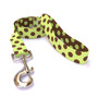 Green and Brown Polka Dot Dog Leash