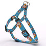 Santa and Snowman Christmas Step-In Dog Harness