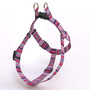 Purple and Pink Stripes Step-In Dog Harness
