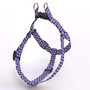 New Purple Polka Dot Step-In Dog Harness