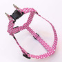 New Pink Polka Dot Step-In Dog Harness