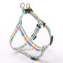 Madras Blue Step-In Dog Harness