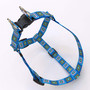 Blue Blocks Step-In Dog Harness