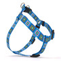 Blue Blocks Step-In Dog Harness