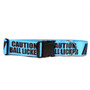 2 Inch - Caution Ball Licker Dog Collar