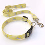 Yellow Elephants  Dog Collar