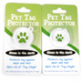 Green Polka Dot HD Dog ID Tag