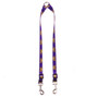 Purple and Gold Skulls Coupler Dog Leash