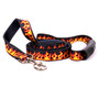 Red Flames Uptown Dog Leash