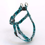 Geckos Teal Step-In Dog Harness