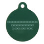 Petite Shamrocks HD Dog ID Tag