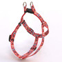 Festive Butterfly Red Step-In Dog Harness