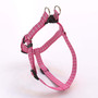 Preppy Plaid Pink Step-In Dog Harness