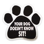 Your Dog Doesn't Know Sit Paw Magnet