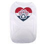 Patriotic Paws and Heart Pet T-Shirt