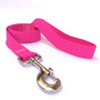 Magenta Simple Solid Dog Leash