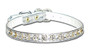 Luxury 1-Row Crystal Dog Collar