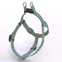 Pineapples Blue Step-In Dog Harness