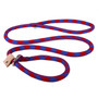 Braided Rope Two Color Slip Leash For Dogs