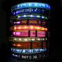 Personalized Light Up Hot Dog Safety Collar