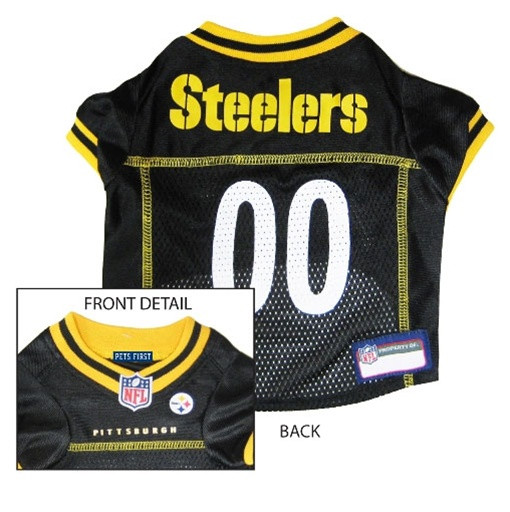 : Littlearth NFL Pittsburgh Steelers Stretch Pet Jersey, Team  Color, X-Small : Sports & Outdoors