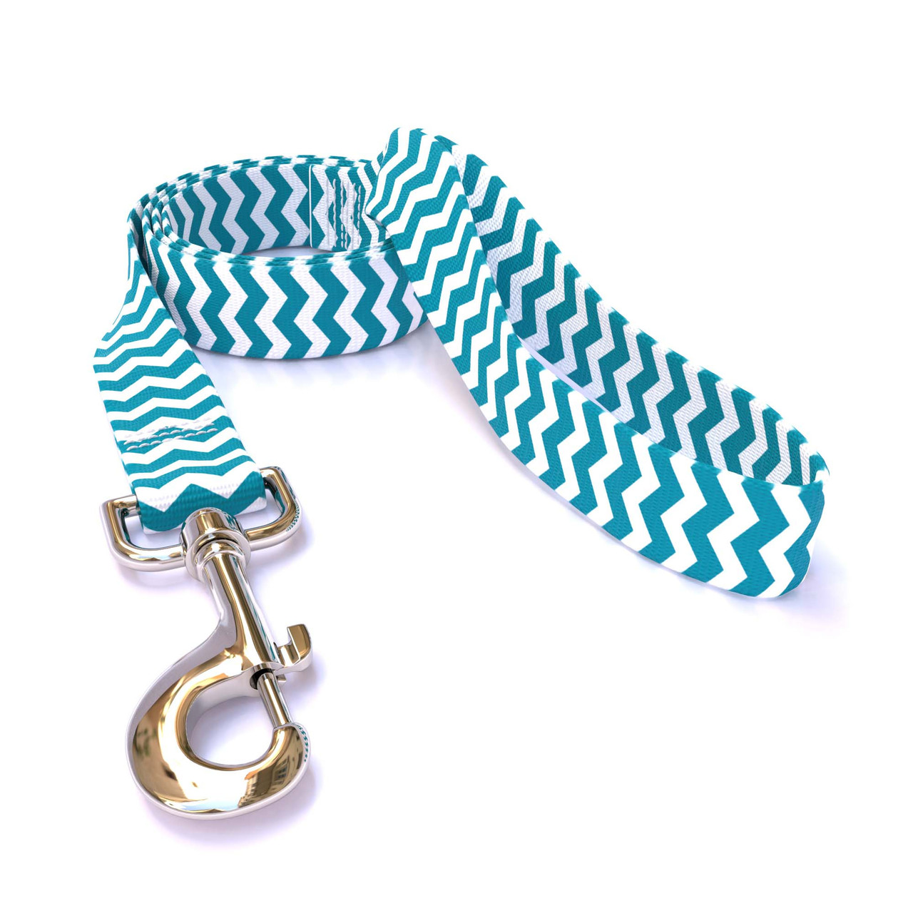 Chevron - Blueberry Uptown Dog Leash