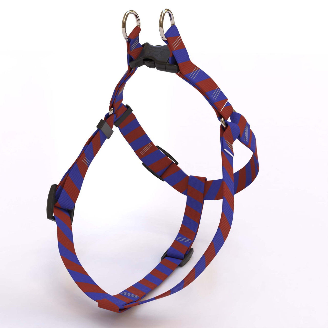 Plain Step in Luxury Dog Harness - Blues & Purples