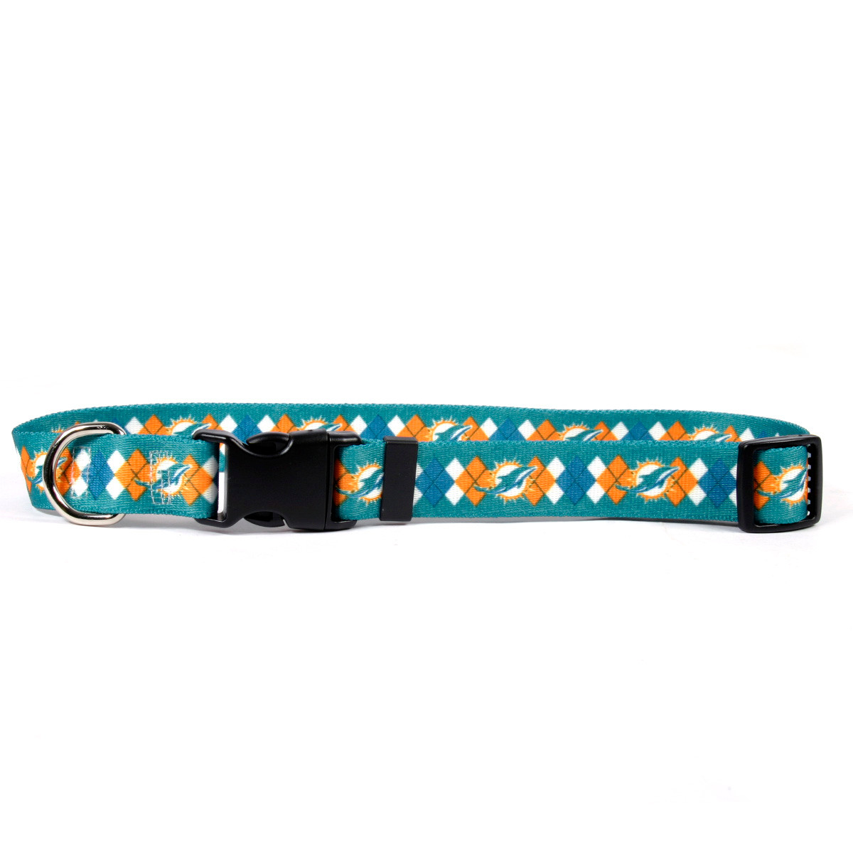 miami dolphins dog harness