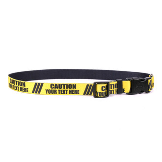 Personalized Dog Collar - Caution | Hot Dog Collars