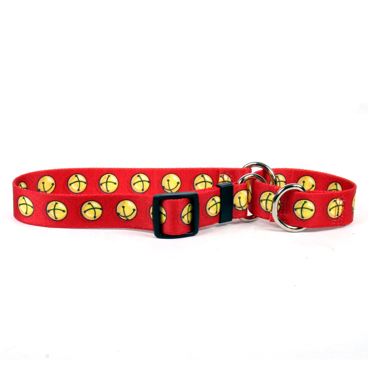 Holiday Stars and Hearts Dog Collar