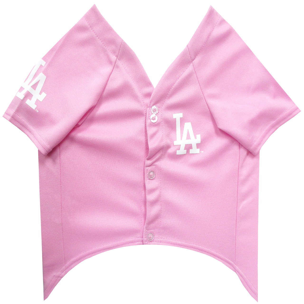 pink dodger jersey