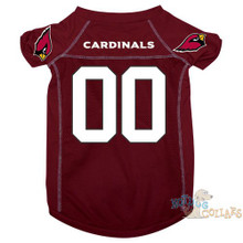 arizona cardinals dog jersey