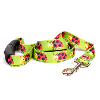 Lovely Ladybugs EZ-Grip Dog Leash | Hot Dog Collars