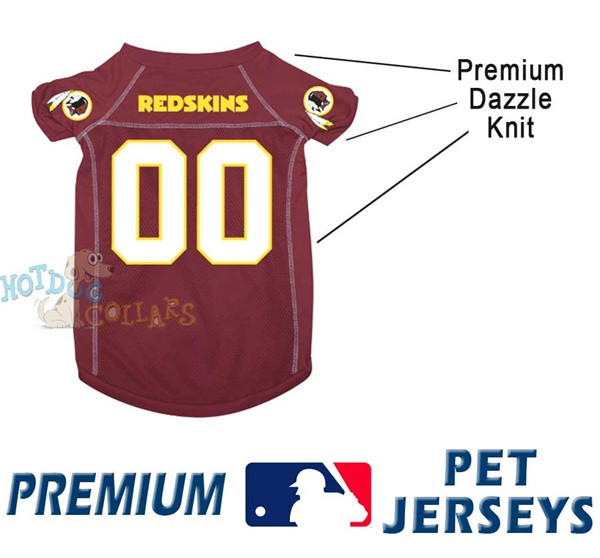 redskins pet jersey