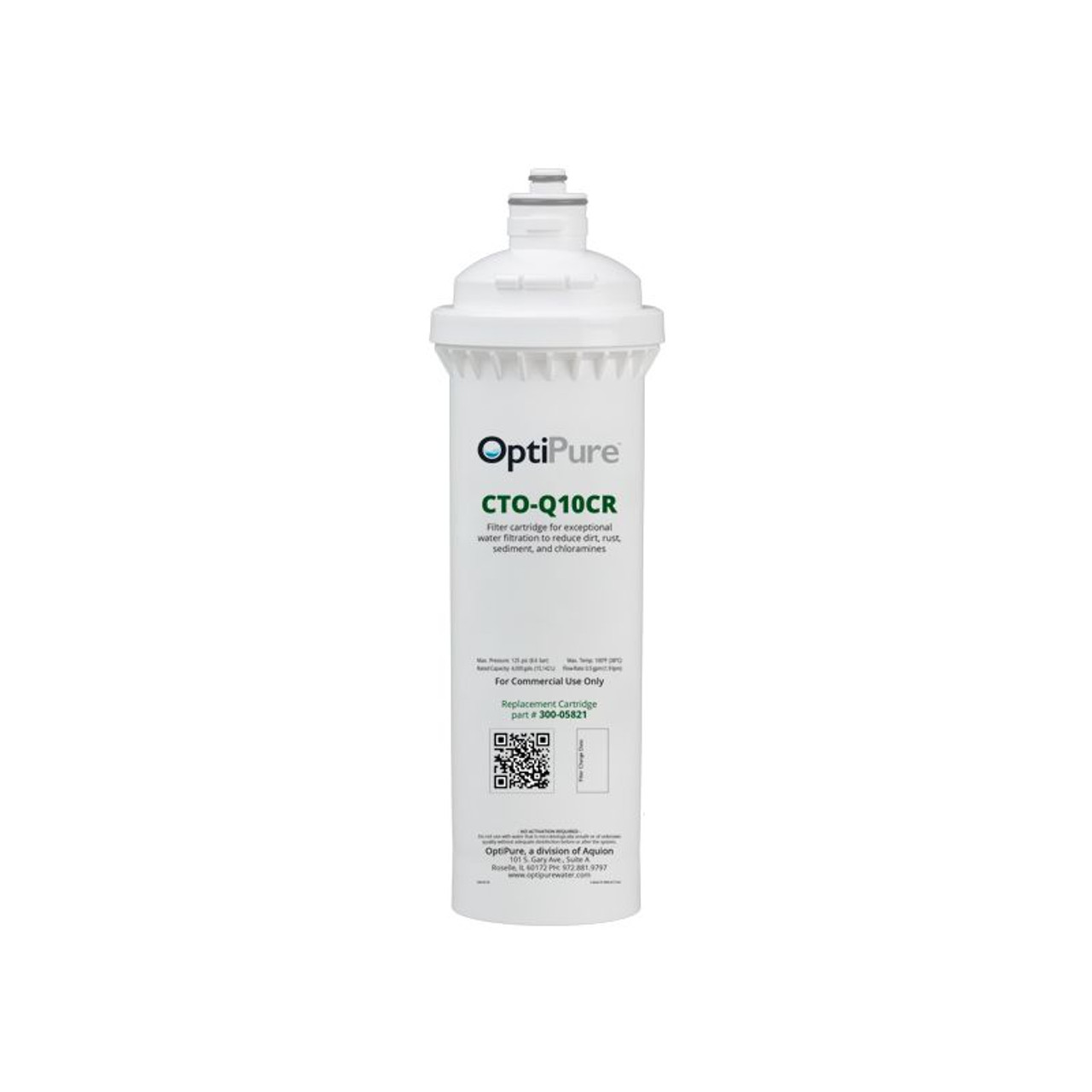 CTO-QCR2 Everpure OptiPure # 300-05833 Water Filter Cartridge