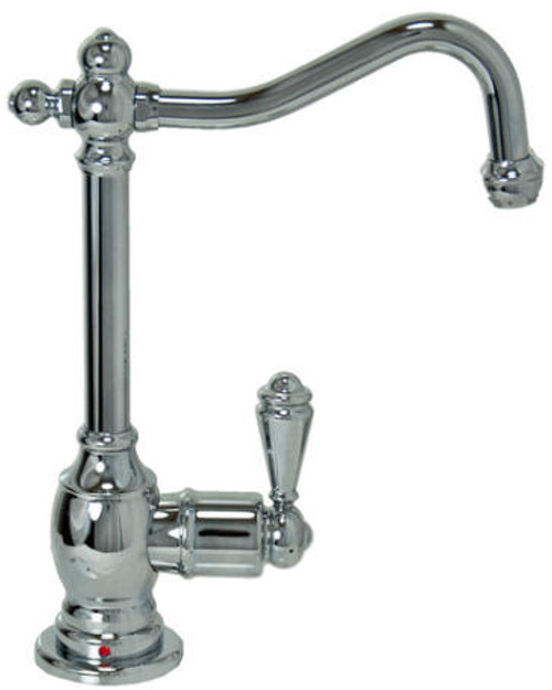 MT1100-NL/SC Francis Anthony Satin Chrome HOT Traditional Double Curved Body and Handle Faucet