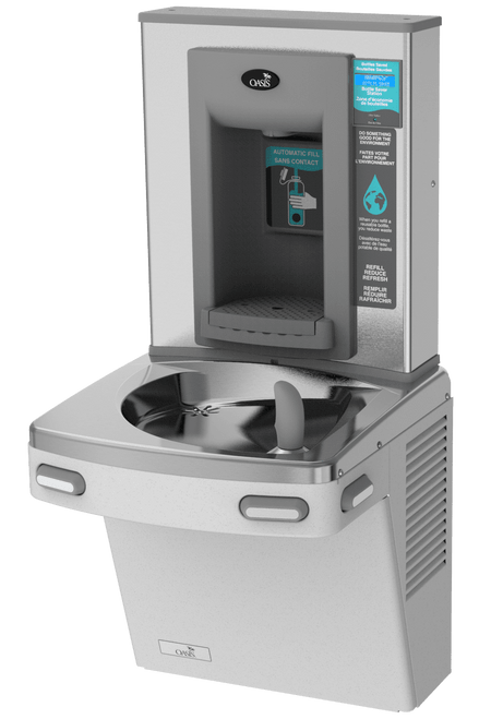 Oasis PGEBF Electronic VersaFiller Fountain w/ Bottle Filling (Non-Refrigerated) # 506013