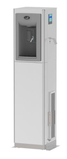 PCPD10EBQ Oasis Outdoor Free Standing Contactless Bottle Filler with QUASAR UVC-LED, Non-Filtered, Refrigerated PCPD10EBQ Oasis Outdoor Free Standing Contactless Bottle Filler with QUASAR UVC-LED, Non-Filtered, Refrigerated